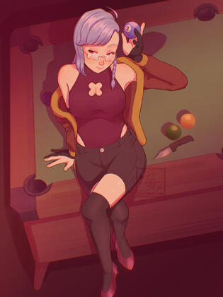 Commission raffle prize for KyleTheAssassin (Oct 2024)