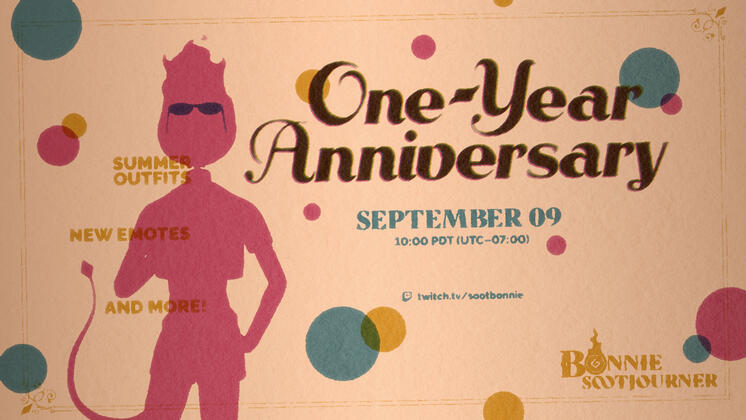 Twitch stream event promo (Sep 2023)